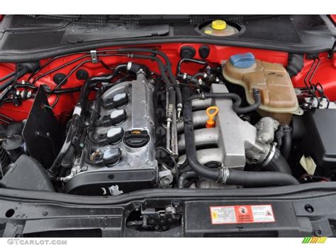 2001 Audi A4 1.8T Sedan 1.8 Liter Turbocharged DOHC 20V 4 ...