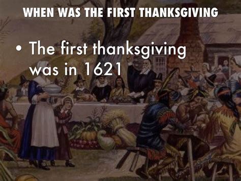 The First Thanksgiving By Destanie Horne