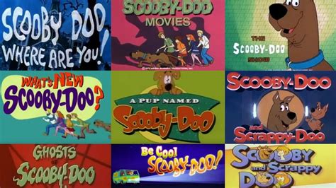All Scooby Doo Intros 1969 2017 Youtube