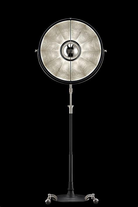 Today, we have collated some silver floor lamps that will no doubt illuminate your house with. Atelier 63 floor lamp black & silver leaf - Fortuny