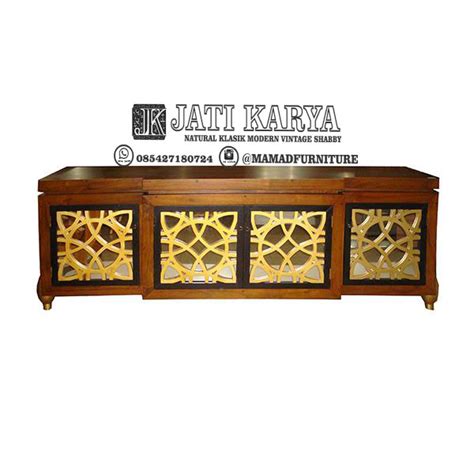 Maybe you would like to learn more about one of these? Bufet Tv Jati Modern Minimalis Terbaru | Jati Karya ...