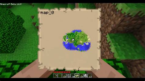 How To Use A Map In Minecraft Youtube