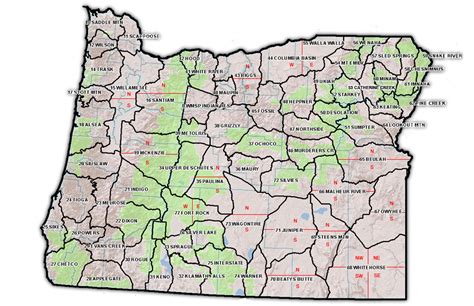 Oregon Hunting Atlases Baseimage Gis Datasource Solutions