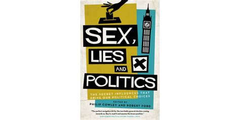 Alan Renwick And Rebecca Mckee Contribute To New Book Sex Lies And Politics The