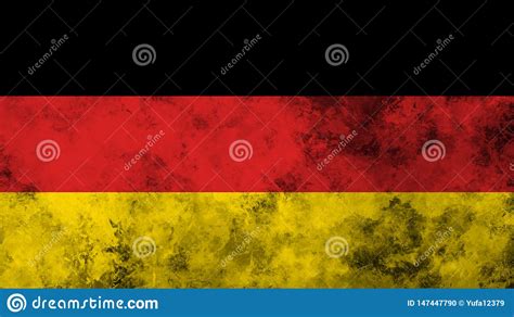 Flag Of Germany. Patriotic Old Grunge Vintage Texture Background. Design Element Stock ...