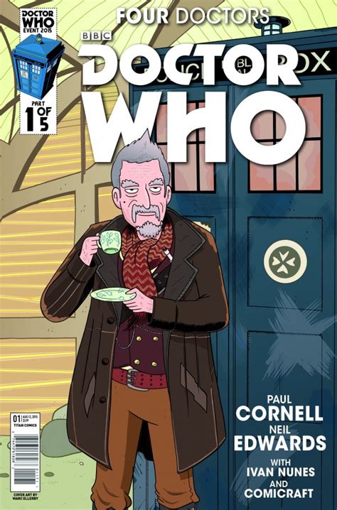 Comics Titan Reveals All 19 Variant Covers For Doctor Who The Four