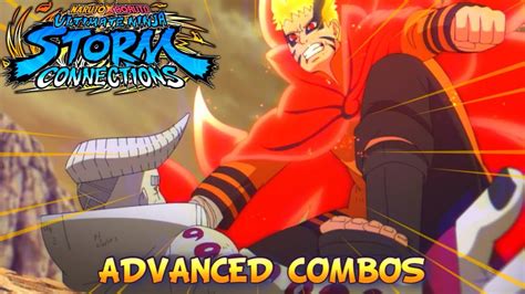 Advanced Combos With Baryon Mode Naruto In Naruto X Boruto Ultimate