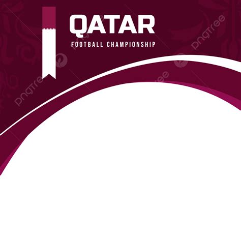 Abstract Qatar World Cup 2022 Wavy Shape Curve Keren Business With