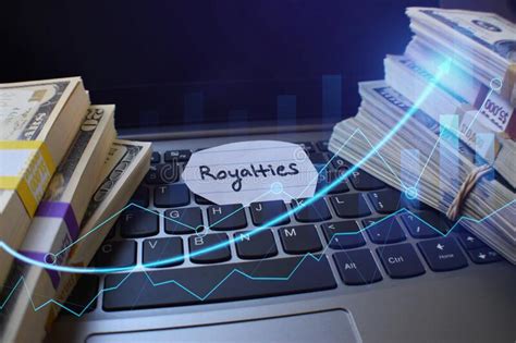 Royalty Income From Online Downloadable Assets Stock Photo Image Of