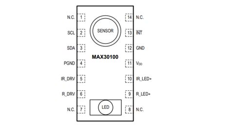 Max30100 Sensor Pinout Features Easybom