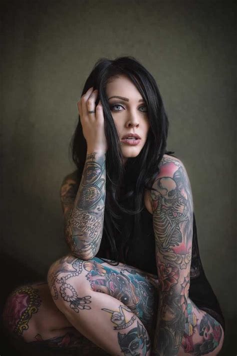 Beautiful Tattooed Girls Women Daily Pictures For Your Inspiration Inked Girls Tattoed