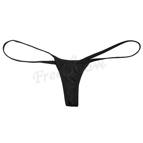 Sexy Women Lingerie Open Butt G String Low Waisted Underwear Bikini T Back Thong Ebay