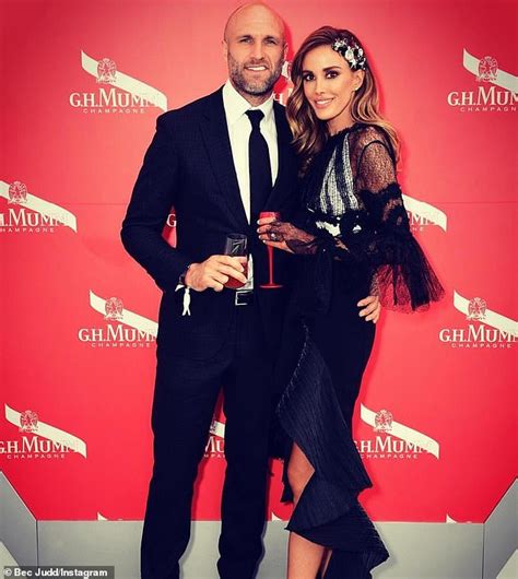 rebecca judd offers fans a glimpse into her home life with afl star hubby chris and their
