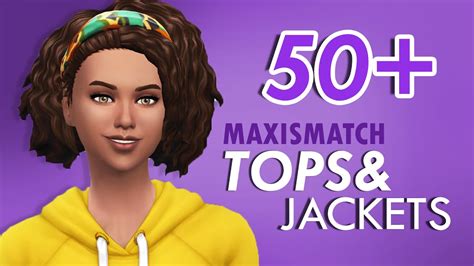 50 New Maxis Match T Shirts Sweaters Jackets And More The Sims 4