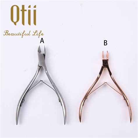 cuticle cutter nippers pointed blade trimmer stainless steel nail clippers for fingernails no