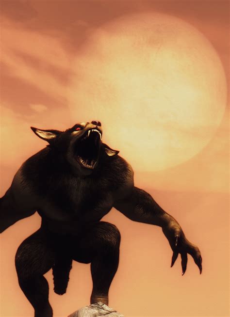 Hd Werewolf Retexture At Skyrim Nexus Mods And Community