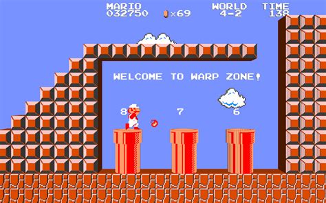 3d Nintendo Mario Warp Zone By Nes Still The Best On Deviantart