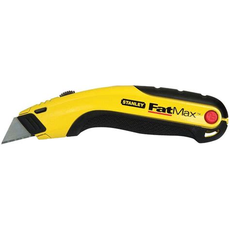 Stanley Fatmax Retractable Utility Knife 10 778 The Home Depot