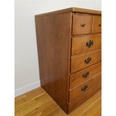 Vintage Ethan Allen Heirloom Collection Maple Dresser Chairish