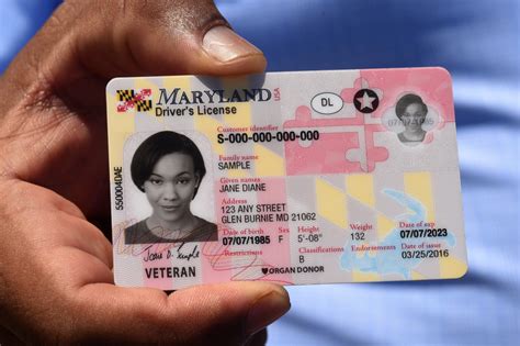 New Maryland Flag Themed Drivers Licenses To Be Mailed Only Carroll