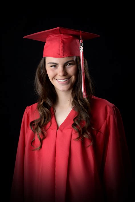 Senior Cap And Gown Jackie Romine Photography Inc