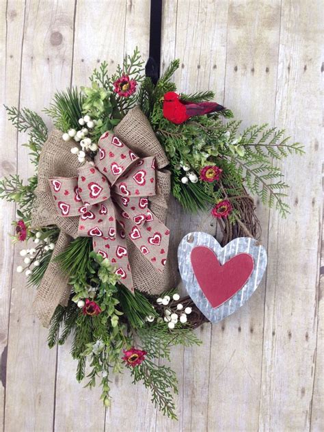 Christy Hodges Valentines Day Wreath For Front Door Etsy Valentine