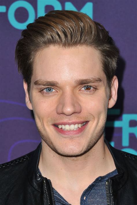He portrays jace herondale in the tv series shadowhunters: 2016 Winter TCA Tour - Arrivals - Dominic Sherwood ...