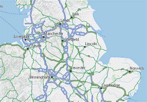 Nottinghamshire Map Detailed Maps For The City Of