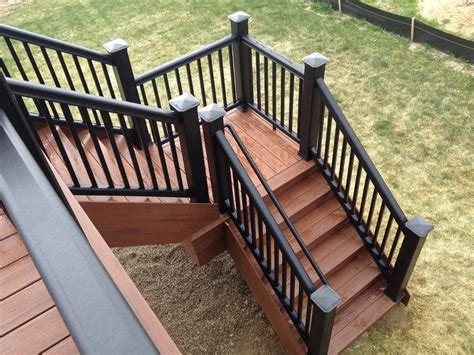 Michigan Deck Stairs Landing Design Ideas Can Crusade