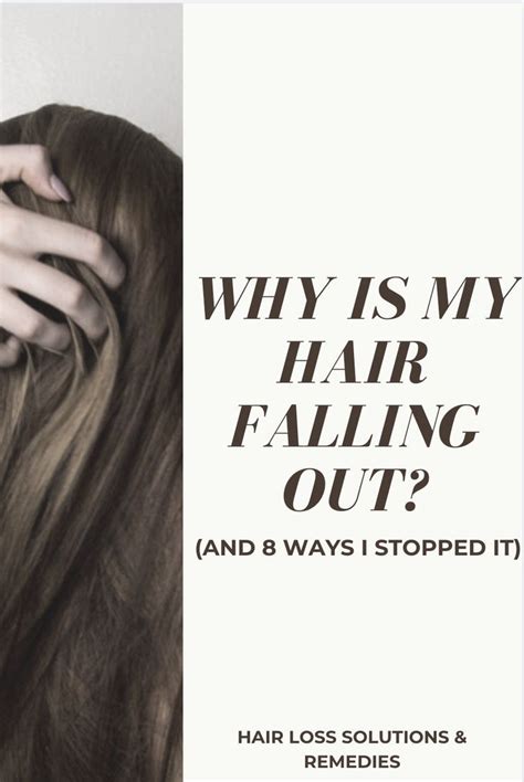 Why Is My Hair Falling Out And 8 Ways I Stopped It Women S Hair