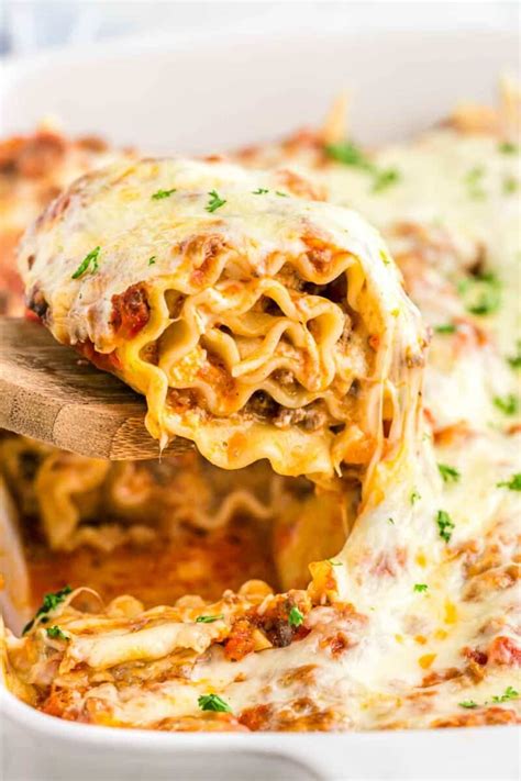 Best Lasagna Roll Ups Recipe Little Sunny Kitchen