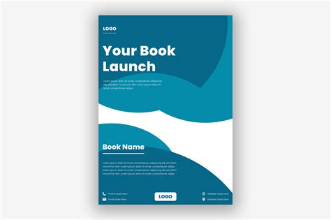 Book Launch Flyer Template Design Graphic By Focus Studio · Creative