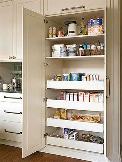 Pantry Cabinets And Cupboards 26 Organization Ideas And Options With