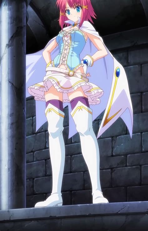 Mitsurugi Asuka Poro Wizard Girl Ambitious Highres Screencap S Girl Blue Eyes Boots