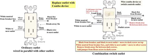 A jack is a receptacle for standard telephone equipment to plug into. Leviton Switch Outlet Combination Wiring Diagram | Free Wiring Diagram