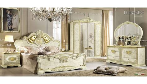 Furnish your room with italian furniture sets and be assured great quality. Leonardo Italian Classic Bedroom Collection