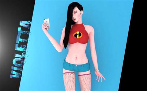 Violetta Parr The Incredibles 3d Model