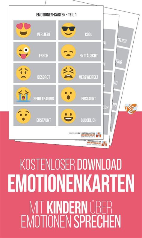 Stimmungsbarometer holzbausatz für kinder und jugendliche ab schulstufe günstig. Emotionen-Karten als Erziehungshelfer - Download | Muttis ...
