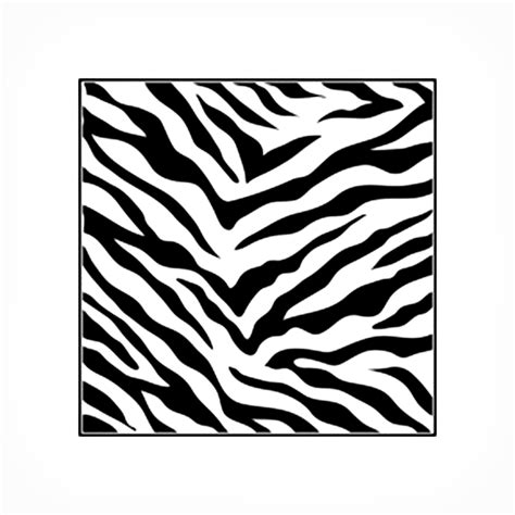 Buy Stencil 6in X 6in Zebra Print