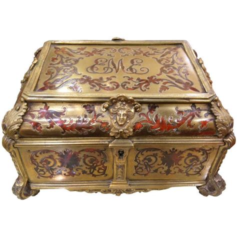 19th century boulle box with gilt bronze mounts decorative boxes modern
