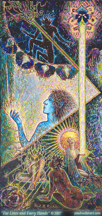 Fae Lines And Faery Hands The Visionary Art Of Paul B Rucker