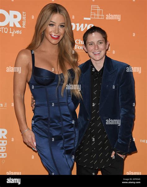 L R Gigi Gorgeous And Nats Getty At The Trevor Projects Trevorlive