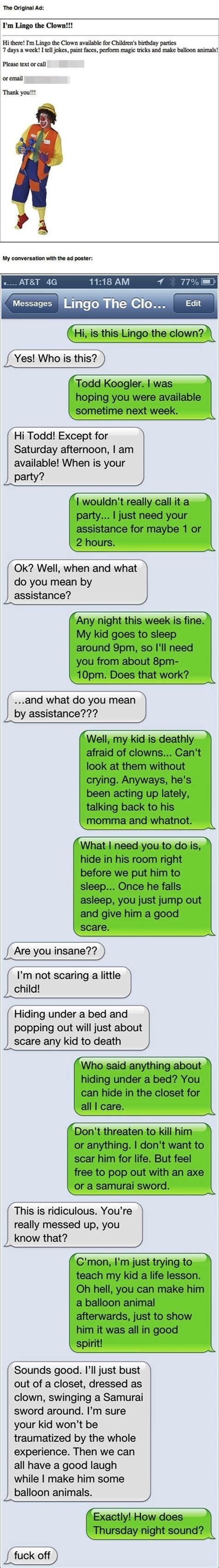 During the days leading up to april 1st, i act as though i'm going to elaborate lengths for pranks, and. 35 Glorious Text Pranks For April Fool's... And The Rest ...