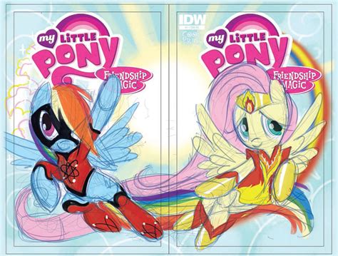 Mlp Double Comic Covers Mlp Merch