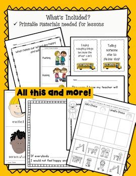 Let's get into the top esl kindergarten activities and games to try out in your classes. School Rules and Bus Safety Unit Kindergarten by ...