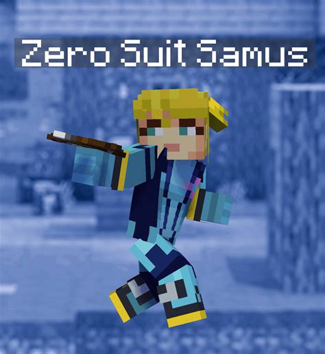 Ssbu 29 Zero Suit Samus Minecraft By Josuecr4ft On Deviantart