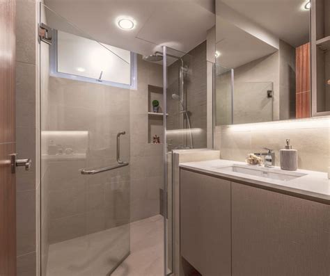 Modern Hdb Bathroom Design For Hdb In Singapore Obbio Concept