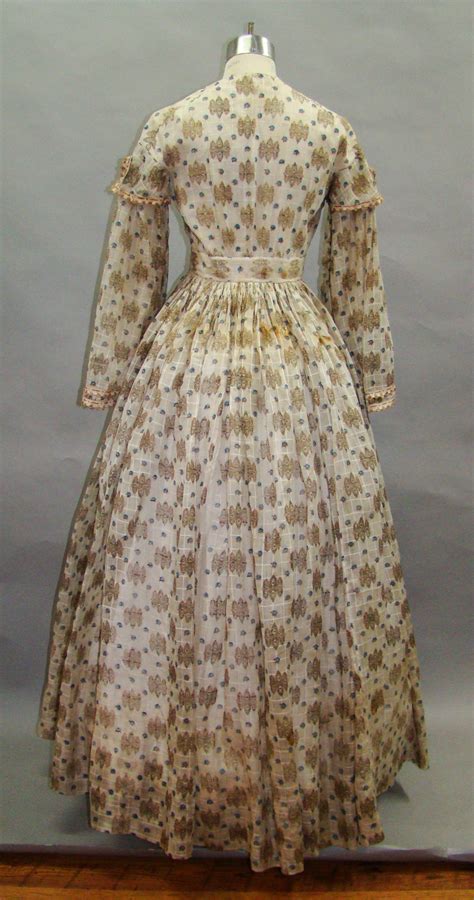 Dress, early 1860s, collection of alexandre vasilliev. All The Pretty Dresses: Mid 1860's Sheer Dress