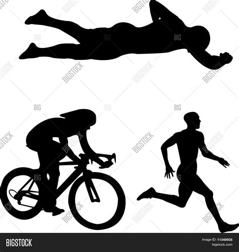 I need to rotate the paths in my svg document around an arbitrary point in 3d. Triathlon - Vector Vector & Photo (Free Trial) | Bigstock