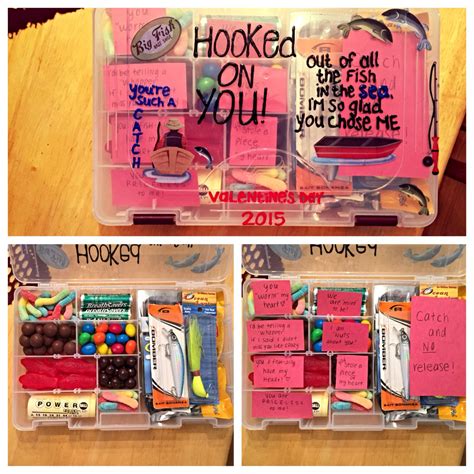 Finding unique creative gifts for boyfriends is never easy. Valentine's Day tackle box made by me! | Country boyfriend ...